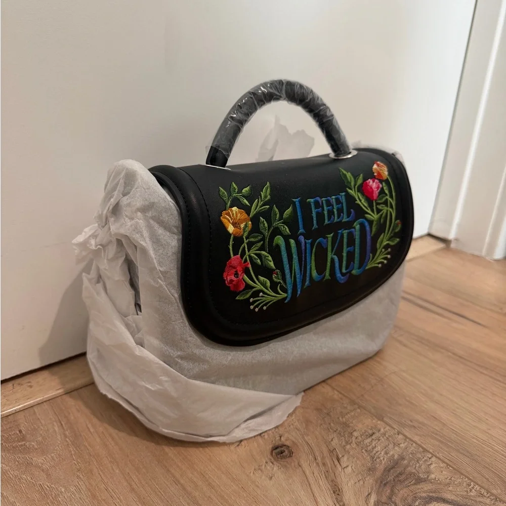 Loungefly Embroidered 'I Feel Wicked' Bag - Picture 5 of 5